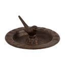 Zonnewijzer en vogelbad