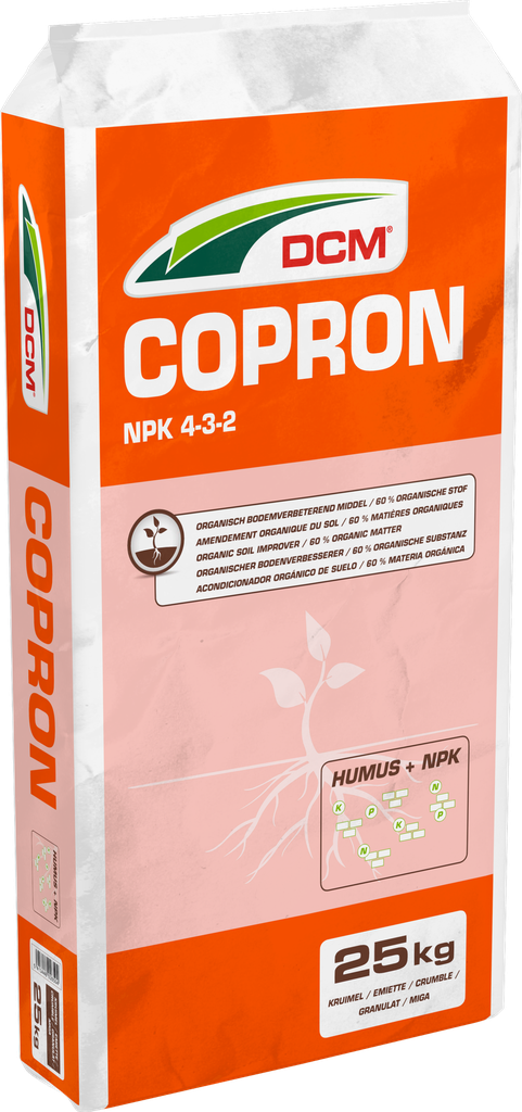 DCM COPRON - 25 kg - bodemverbeteraar