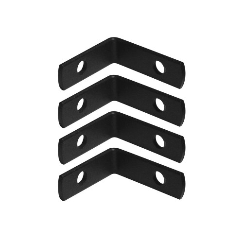 Equerres de fixation - pack 4 - 4x4cm