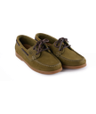 GALION NUBUCK FEMME - VERT CHAMEAU
