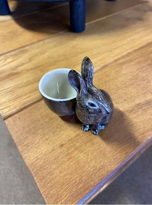 EGG CUP WILD RABBIT - 1 st.