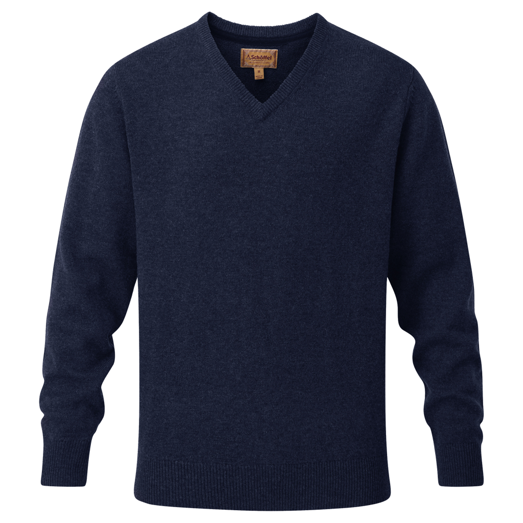 SCHOFFEL LAMBSWOOL V-neck jumper