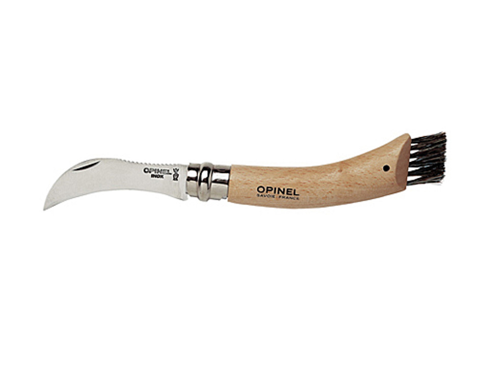 Champignonzakmes N°08, Opinel Gourmets, rvs/hout, Virobloc, doos