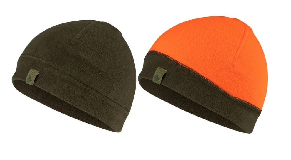 SEE - REV. FLEECE HAT - ORANGE
