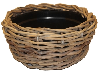 VDL - DRYPOT ROTAN GRIJS D56H26cm