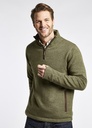 Dubarry - Feeney Zip Neck Sweater - Dusky Green