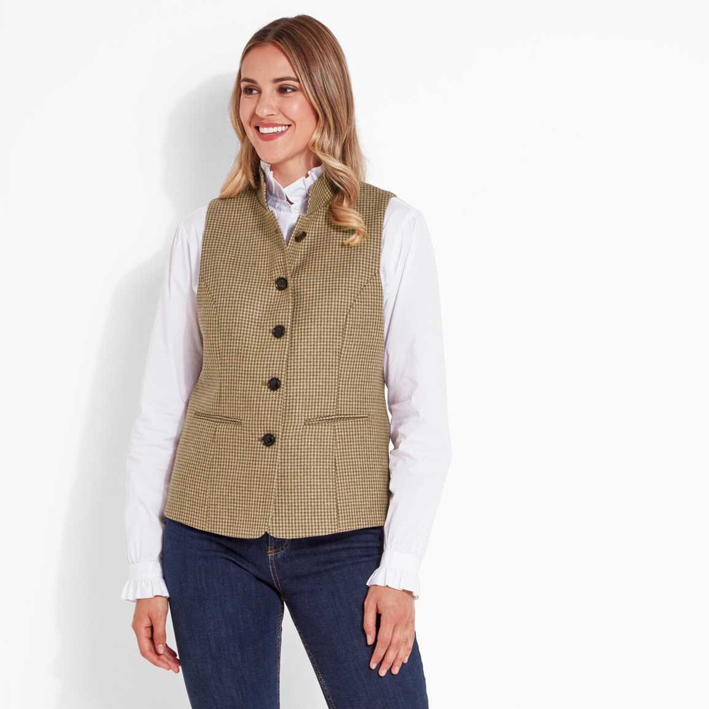 SCHOFFEL - Millport Tweed Nehru Waistcoat