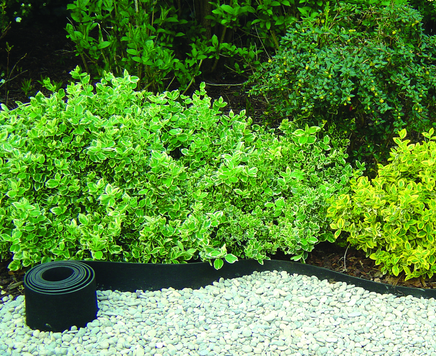 ECORUB - Afboording H 15 cm - 5 m lengte