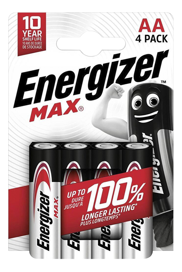 ENERGIZER - 4x AA - MAX