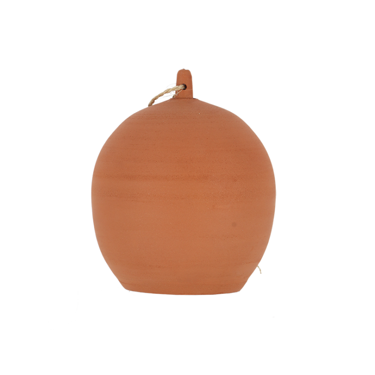 Terracotta oorwormpot