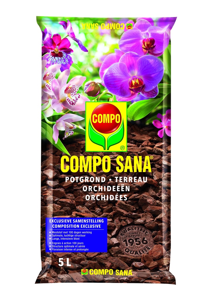 COMPO SANA Potgrond Orchideeën - 5L