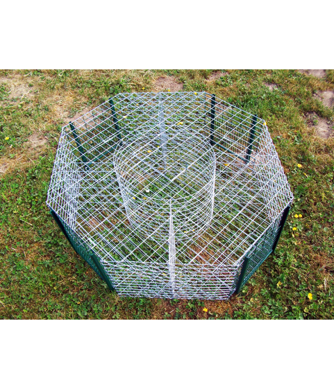 Achthoekige vangkooi - laag