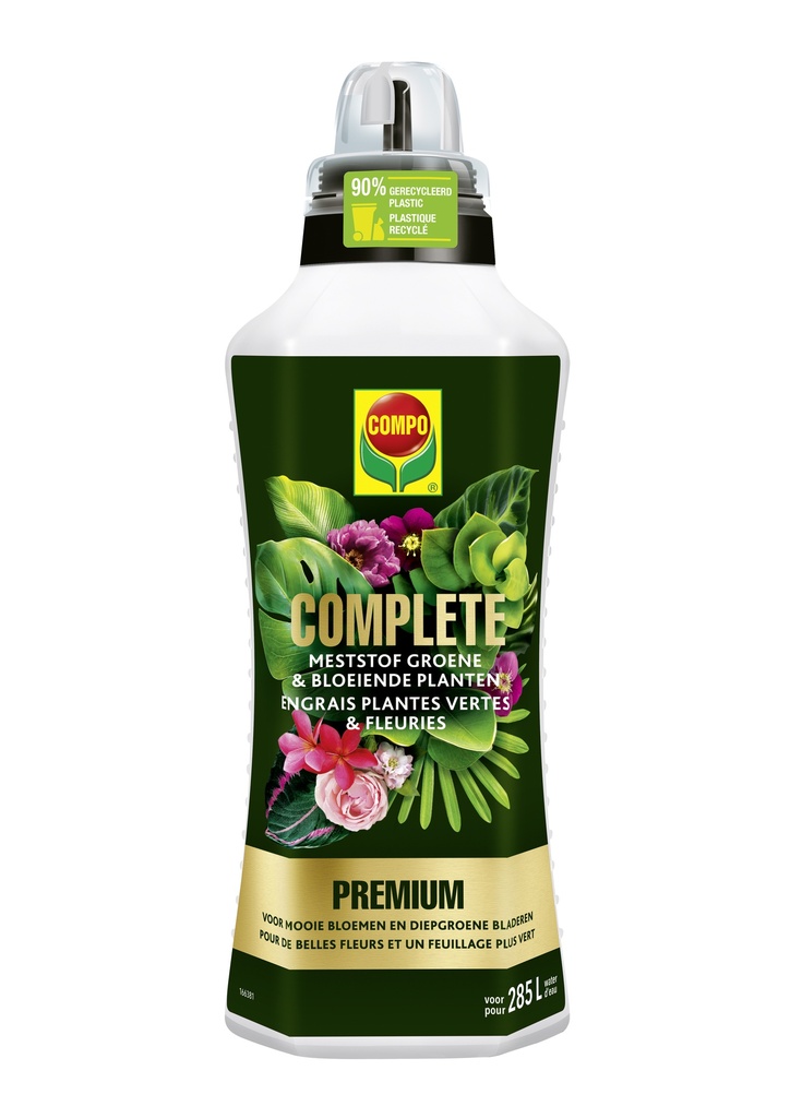 PREMIUM MESTSTOF GROENE EN BLOEIENDE PLANTEN 1 L
