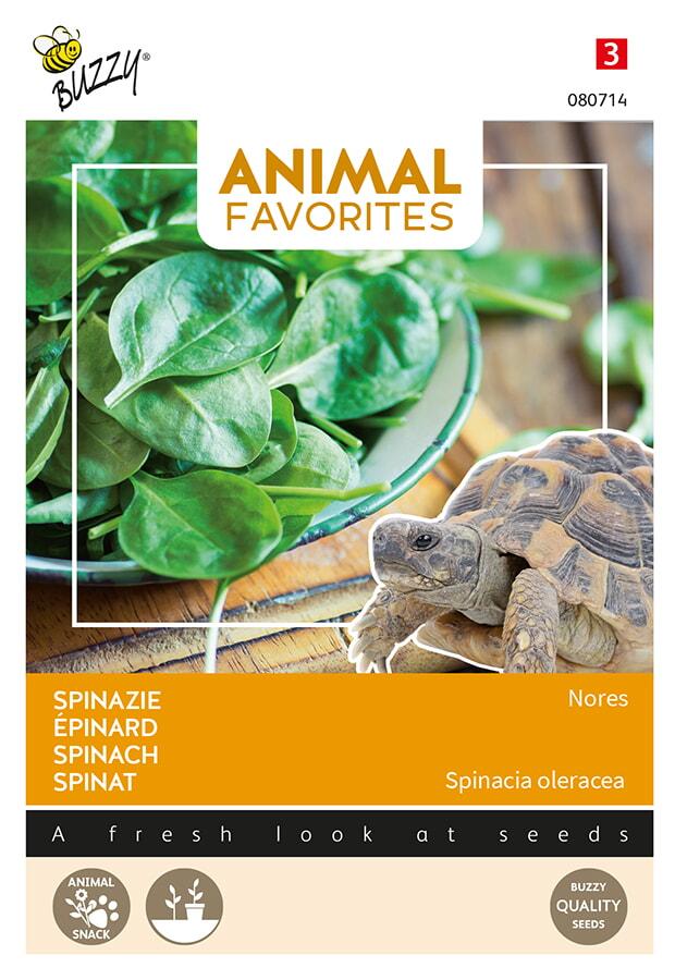 Animal Favorites Spinazie Nores voor Schildpadden - ca 20g