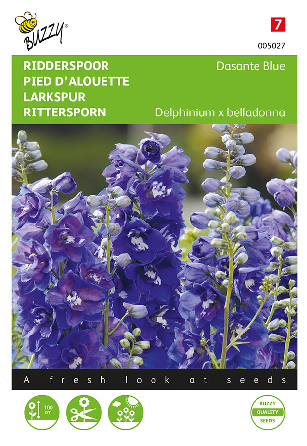Delphinium of Ridderspoor DASANTE BLUE - ca 20 z