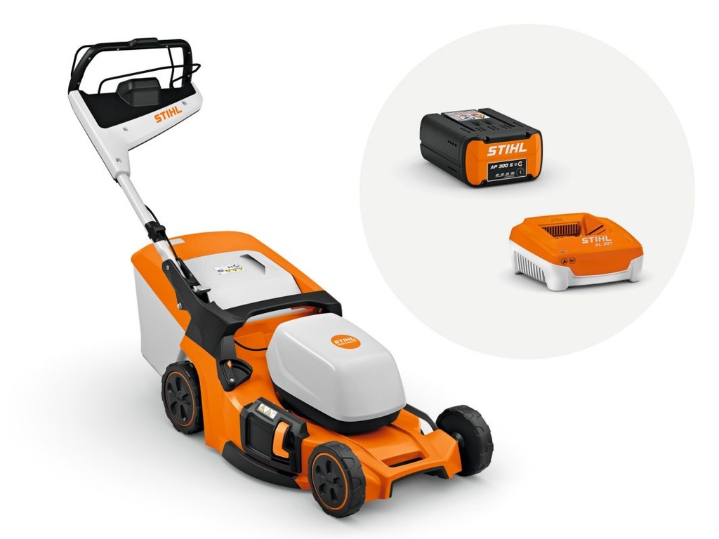 STIHL - RMA 453 PV Grasmaaier + AP300S + AL 301