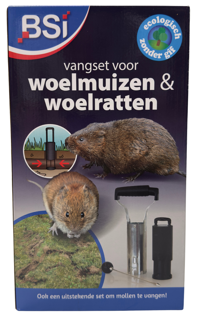 BSI - Vangset voor Woelmuizen en Woelratten