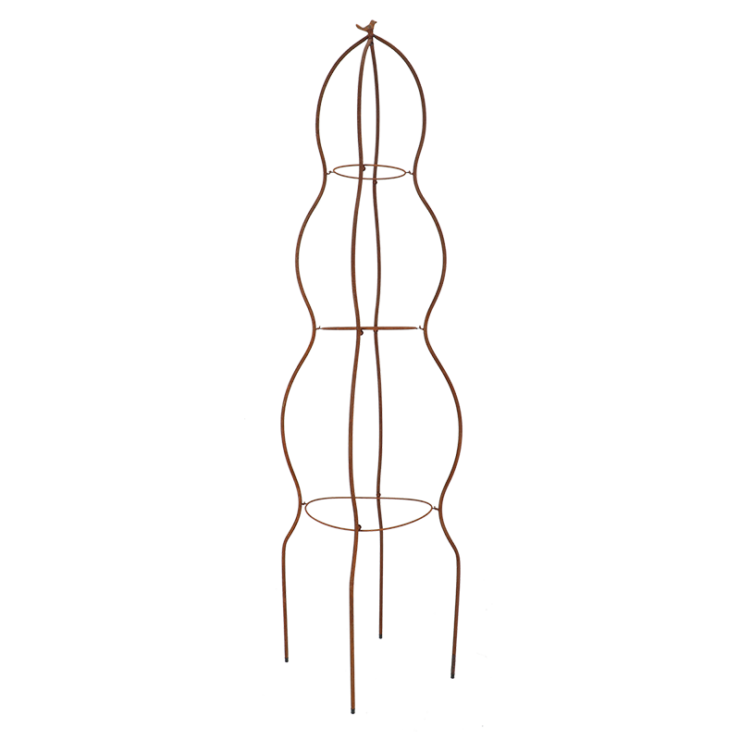 Plantensteun 3-D rond vogel
