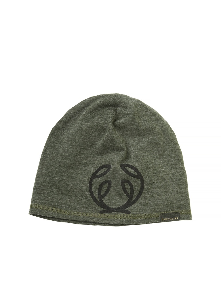 Coley wool Beanie - dark green
