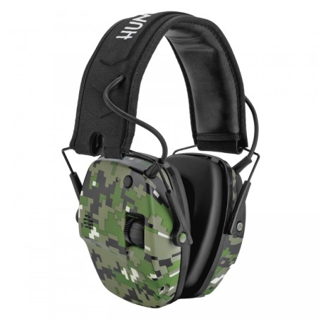 HUNTERA BLUETOOTH EARMUFF - Bluetooth gehoorbeschermer Camo