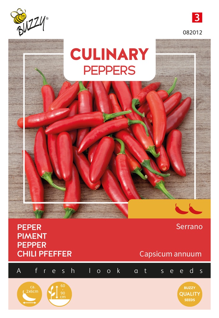 Peper SERRANO - ca 10 z
