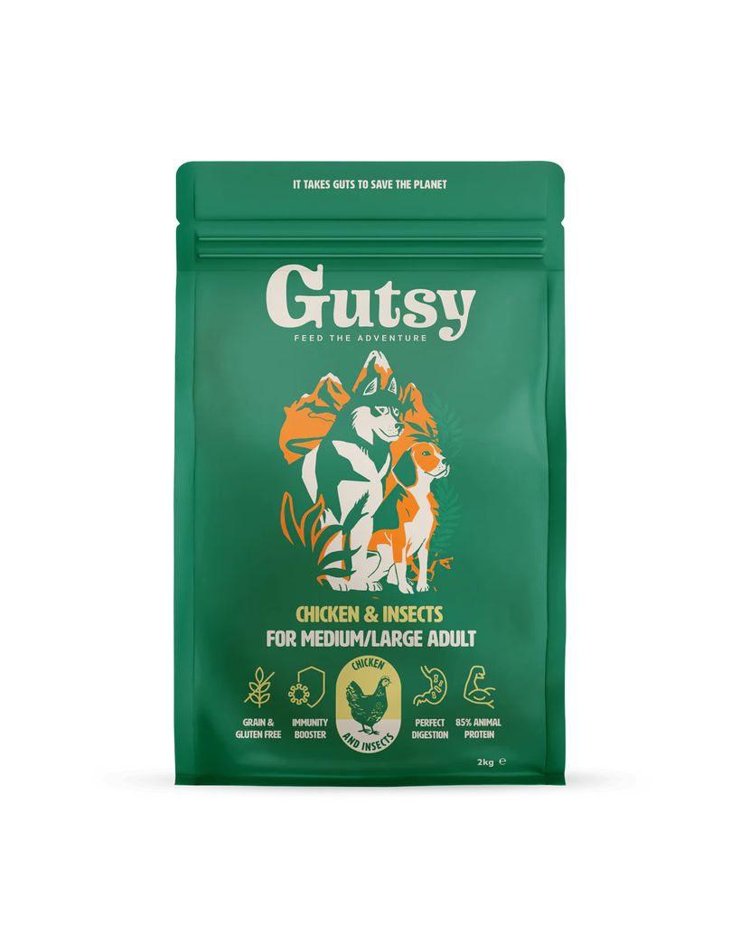 GUTSY Chicken & Insect 6 kg Medium/Large hondenvoeding