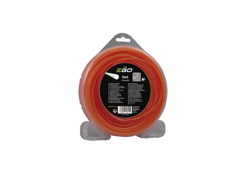 MAAIDRAAD AL2490R 90M 2.4MM ROND  KLEUR ORANJE