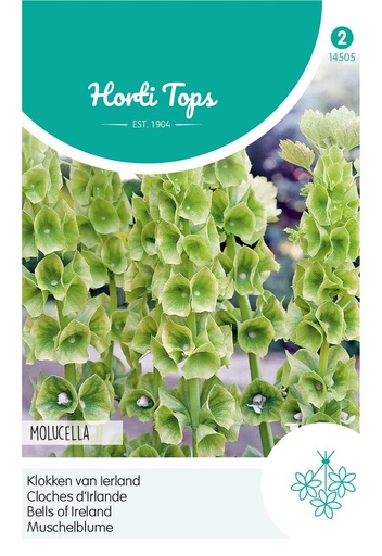 [02-014505] MOLUCELLA of KLOKKEN VAN IERLAND,Molucella laevis PIXIE BELLS,100 zaden