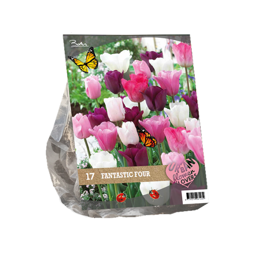 [09-306110] Urban flowers FANTASTIC FOUR - 17 pcs