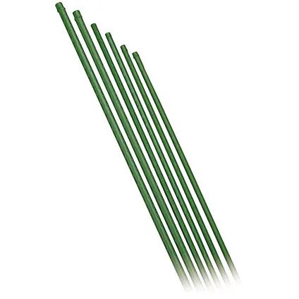 [BUC-200147K] STEUNSTOK metaal geplastificeerd 150 cm x 11 mm - 1 st