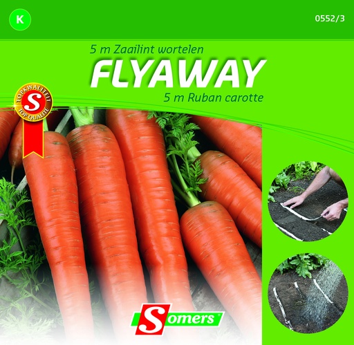 [03-005523] Carottes rubans de graines FLYAWAY F1 - ca 5 m