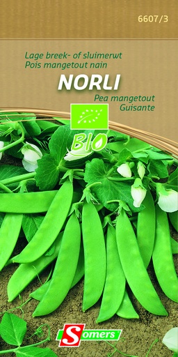 [03-066073] Bio pois mange-tout NORLI - ca 50 g