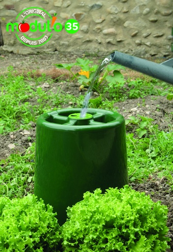 [12-003830] Plantenstolp MODUL'O 35 bleekstolp groen - 1 st