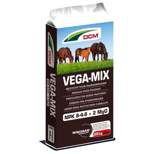 [11-008000] DCM VEGA/MIX 25 kg /NPK 8/4/8+2MgO MESTST. VR. PAARDENWEIDEN