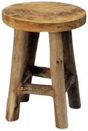 [VDL-301108] Stoel natural teak - 20 x 27 cm