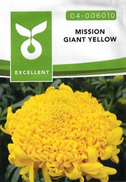 [04-006010] Tagetes MISSION GIANT YELLOW - ca 100 z