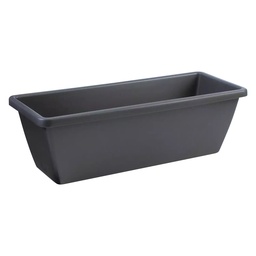 [SAN28667] Bloembak BARCELONA antraciet - 70x19x16 cm