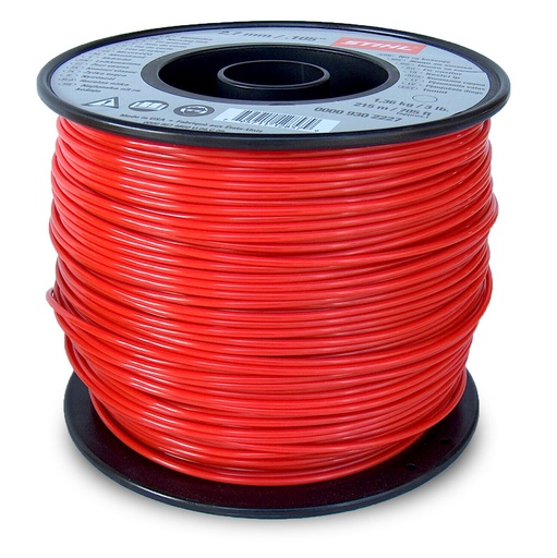 [0000-930-2227] Fil de coupe rond silencieux 2,7 mm x 215m