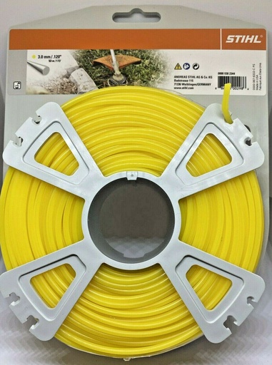 [0000-930-2344] Fil rond Ø 3, mm x 53, m jaune