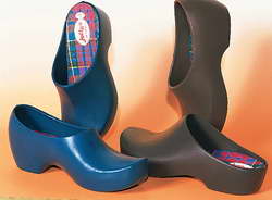 [12-007716] Sabots jollys modèle fermé pour femmes - bleu