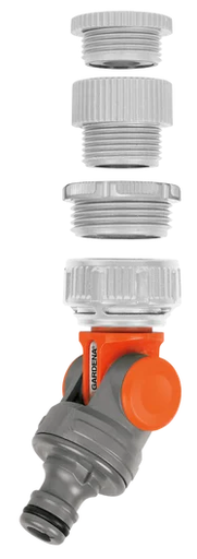 [GAR-2998-20] GARDENA scharnierend kraanstuk 33,3 mm (G 1") / 26,5 mm (G 3/4") / 21 mm (G 1/2")