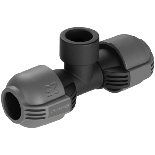[GAR2790-20] GARDENA T-stuk 25 mm x 3/4" binnendraad