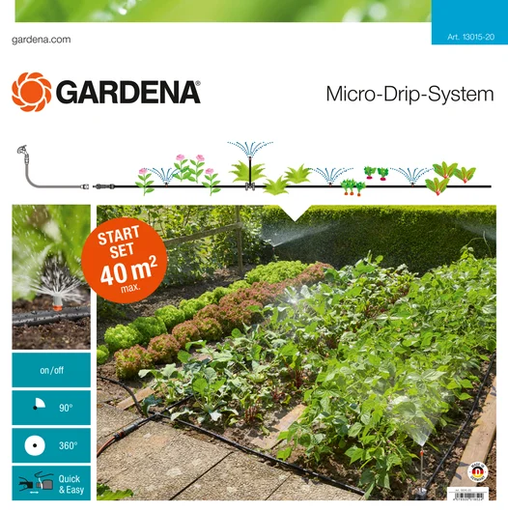 [GAR-13015-20] Kit de démarrage GARDENA pour parterres et potagers