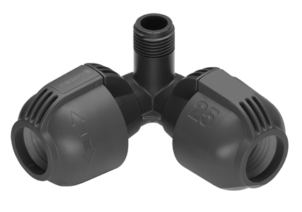 [GAR-2782-20] GARDENA Hoekstuk 25 mm x 1/2" buitendraad