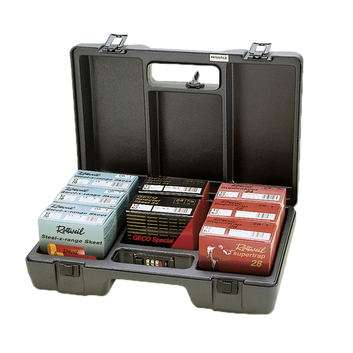 [FRI-32267-04] Etui à cartouches avec serrure à combinaison noir - 200 pcs