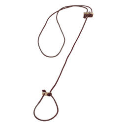 [FRI-35411-01] Schouder Hondenlijband rond - Leder Bruin