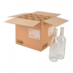 [BRO-0174847] WIJNFLES BORDEAUX 75 CL,WIT,12 STUKS