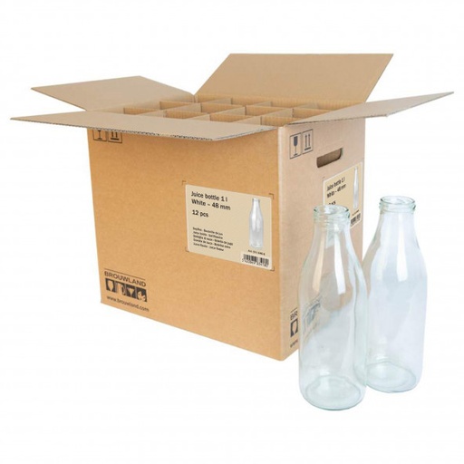 [BRO-0174466] Sapfles Wit 1L,doos 12 st.