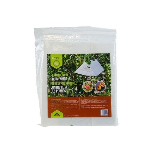 [15-008340] Piège a phéromones piège delta - ver de fruits et prunes