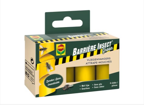 [COMPO-2434212017] COMPO Barrière Insect Green Vliegenvangers - 4st